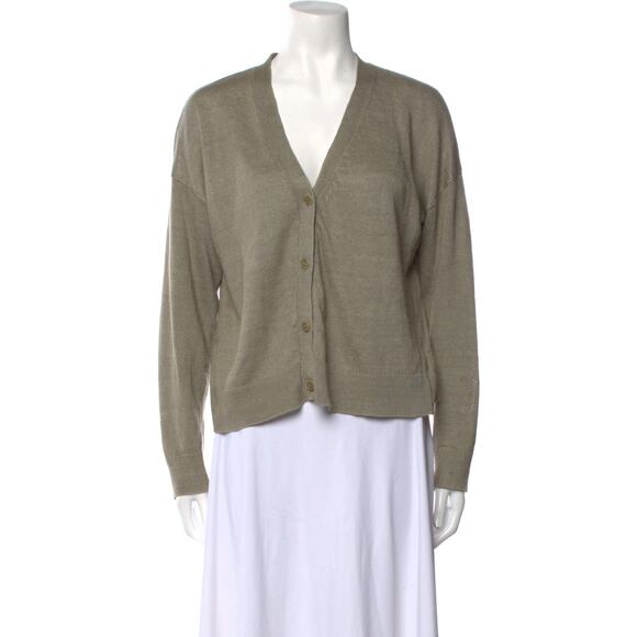 Jenni Kayne Sweaters - Jenni Kayne V-Neck Green Sweater Size S
